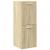 Set mobilier de baie, 3 piese, stejar sonoma, lemn prelucrat GartenMobel Dekor