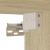 Set mobilier de baie, 4 piese, stejar sonoma, lemn prelucrat GartenMobel Dekor