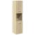 Set mobilier de baie, 4 piese, stejar sonoma, lemn prelucrat GartenMobel Dekor