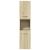 Set mobilier de baie, 4 piese, stejar sonoma, lemn prelucrat GartenMobel Dekor