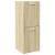 Set mobilier de baie, 5 piese, stejar sonoma, lemn prelucrat GartenMobel Dekor