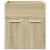Set mobilier de baie, 4 piese, stejar sonoma, lemn prelucrat GartenMobel Dekor