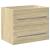 Set mobilier de baie, 2 piese, stejar sonoma, lemn prelucrat GartenMobel Dekor