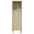 Set mobilier de baie, 3 piese, stejar sonoma, lemn prelucrat GartenMobel Dekor
