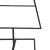 Brad de Crăciun din metal pentru decor, negru, 125 cm GartenMobel Dekor
