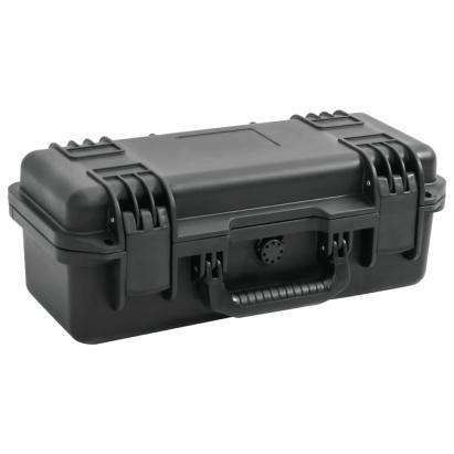 Carcasă de transport portabilă, negru, 46,5x21,5x17,5 cm, PP GartenMobel Dekor