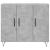 Dulap, gri beton, 90x34x80 cm, lemn compozit GartenMobel Dekor