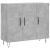 Dulap, gri beton, 90x34x80 cm, lemn compozit GartenMobel Dekor