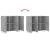 Dulap, gri beton, 90x34x80 cm, lemn compozit GartenMobel Dekor