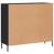 Dulap, negru, 90x34x80 cm, lemn compozit GartenMobel Dekor