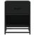 Noptiere, 2 buc., negru, 40x31x50 cm, lemn prelucrat GartenMobel Dekor