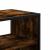 Dulap TV stejar fumuriu 100x31x39,5 cm, lemn prelucrat și metal GartenMobel Dekor