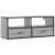 Dulap TV, gri sonoma, 100x31x39,5 cm, lemn prelucrat și metal GartenMobel Dekor