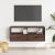 Dulap TV, stejar maro, 100x31x39,5 cm, lemn prelucrat și metal GartenMobel Dekor