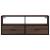 Dulap TV, stejar maro, 100x31x39,5 cm, lemn prelucrat și metal GartenMobel Dekor