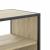 Dulap TV stejar sonoma, 100x31x39,5 cm, lemn prelucrat și metal GartenMobel Dekor