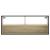 Dulap TV stejar sonoma, 100x31x39,5 cm, lemn prelucrat și metal GartenMobel Dekor