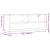 Dulap TV stejar sonoma, 100x31x39,5 cm, lemn prelucrat și metal GartenMobel Dekor