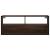 Dulap TV, stejar maro, 100x31x39,5 cm, lemn prelucrat și metal GartenMobel Dekor