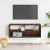 Dulap TV, stejar maro, 100x31x39,5 cm, lemn prelucrat și metal GartenMobel Dekor