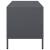 Dulap TV, antracit, 101,5x39x43,5 cm, oțel laminat la rece GartenMobel Dekor