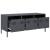 Dulap TV, antracit, 101,5x39x43,5 cm, oțel laminat la rece GartenMobel Dekor