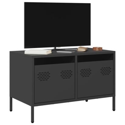 Dulap TV, negru, 68x39x43,5 cm, oțel laminat la rece GartenMobel Dekor