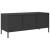 Dulap TV, negru, 101,5x39x43,5 cm, oțel laminat la rece GartenMobel Dekor
