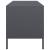 Dulap TV, antracit, 101,5x39x43,5 cm, oțel laminat la rece GartenMobel Dekor