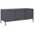 Dulap TV, antracit, 101,5x39x43,5 cm, oțel laminat la rece GartenMobel Dekor