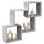 Dulap de perete, gri beton, 78x18x71 cm, lemn prelucrat GartenMobel Dekor