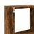 Dulap de perete, 78x18x71 cm, stejar fumuriu, lemn prelucrat GartenMobel Dekor