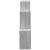 Dulap de perete, 78x18x71 cm, gri sonoma, lemn prelucrat GartenMobel Dekor