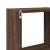 Dulap de perete, 78x18x71 cm, stejar maro, lemn prelucrat GartenMobel Dekor