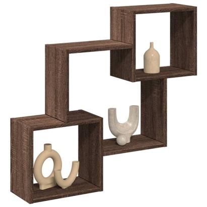 Dulap de perete, 78x18x71 cm, stejar maro, lemn prelucrat GartenMobel Dekor