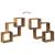 Dulap de perete, lemn vechi, 78x18x71 cm, lemn prelucrat GartenMobel Dekor