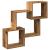 Dulap de perete, lemn vechi, 78x18x71 cm, lemn prelucrat GartenMobel Dekor