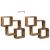 Dulap de perete, lemn vechi, 78x18x71 cm, lemn prelucrat GartenMobel Dekor
