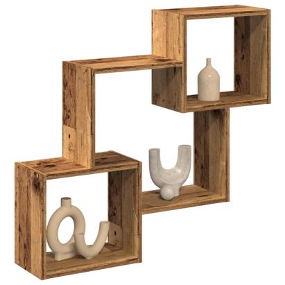 Dulap de perete, lemn vechi, 78x18x71 cm, lemn prelucrat GartenMobel Dekor