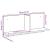 Dulap de perete, stejar sonoma, 70x16,5x30 cm, lemn prelucrat GartenMobel Dekor