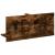 Dulap de perete, stejar fumuriu, 70x16,5x30 cm, lemn prelucrat GartenMobel Dekor