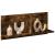 Dulap de perete, stejar fumuriu, 70x16,5x30 cm, lemn prelucrat GartenMobel Dekor