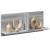 Dulap de perete, sonoma gri, 70x16,5x30 cm, lemn prelucrat GartenMobel Dekor