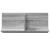 Dulap de perete, sonoma gri, 70x16,5x30 cm, lemn prelucrat GartenMobel Dekor