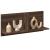 Dulap de perete, stejar maro, 70x16,5x30 cm, lemn prelucrat GartenMobel Dekor