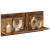 Dulap de perete, lemn vechi, 70x16,5x30 cm, lemn prelucrat GartenMobel Dekor