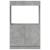 Dulap înalt, gri beton, 63x33x100 cm, lemn prelucrat GartenMobel Dekor