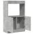 Dulap înalt, gri beton, 63x33x100 cm, lemn prelucrat GartenMobel Dekor