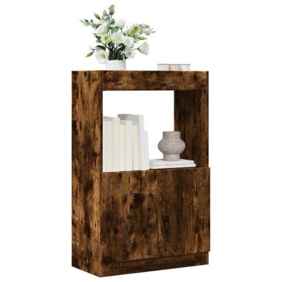 Dulap înalt, stejar fumuriu, 63x33x100 cm, lemn prelucrat GartenMobel Dekor