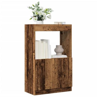 Dulap înalt, lemn vechi, 63x33x100 cm, lemn prelucrat GartenMobel Dekor